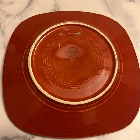 Fiesta Square Dinner Plate - Picture 3 of 3